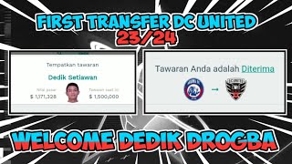 First Transfer Dc United Welcome Dedik Setiawan From Arema Fc Superkickoff