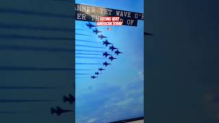 Blue Angels & Thunderbirds Epic Flyover Over White House | UFC Freedom 250 National Anthem🇺🇸💪