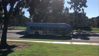 (2019) OC BUS 5739 departure and OC BUS (OCTA) 5560