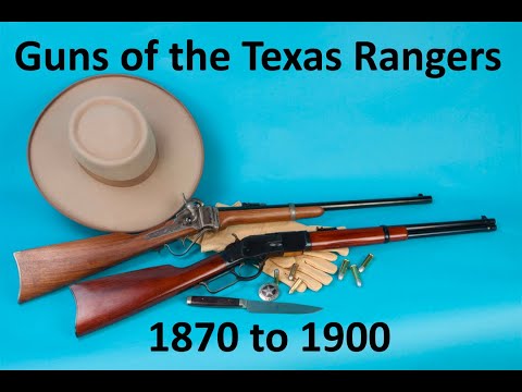 ⁣Guns of the Texas Rangers 1870 to 1900