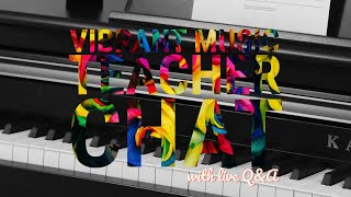 Teaching chords with Garageband in online piano lessons – Vibrant Music Teacher Chat