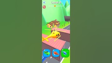 Shape shifting 🏃‍♂️🚗🚲🚦All Levels Gameplay Walkthrough Android,ios Max Level MAX3F102#shorts