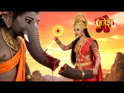 माता पार्वती ने क्रोध में काट दिया गणेश जी का सूढ़   | Vighnaharta Ganesh | @sakhujaentertainment
