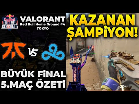 FNATIC vs C9 BÜYÜK FİNAL 5. MAÇ ÖZETİ | Red Bull Home Ground #4