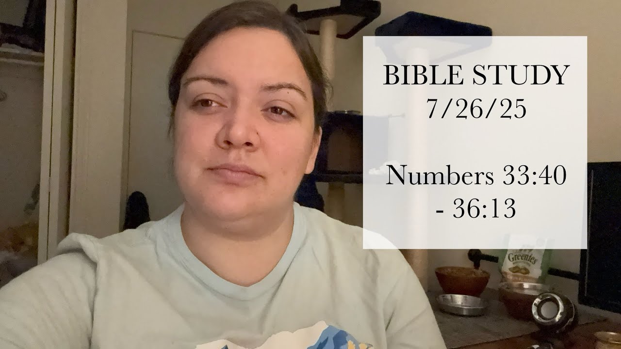 Numbers 33:40-36:13