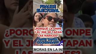 ¿Hay o no FRAUDE ELECTORAL en la elecciones 2026 de Perú? #elecciones #2026 #porky #keikofujimori