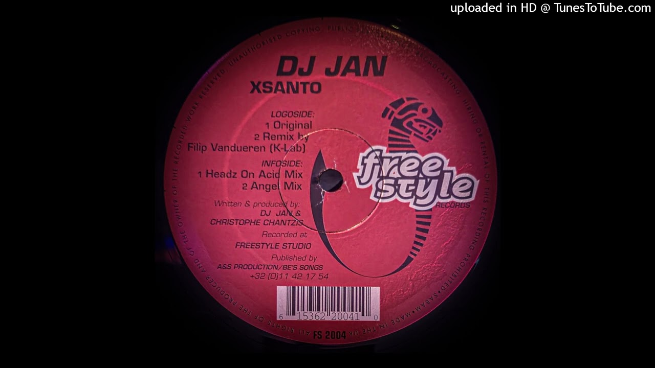DJ JAN - XSANTO (ANGEL MIX) REACHING INTO MY BRAIN