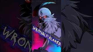 Dark Pokédex #27 People blamed this Pokémon for disasters (Absol) #pokemon #gaming #nintendo #anime
