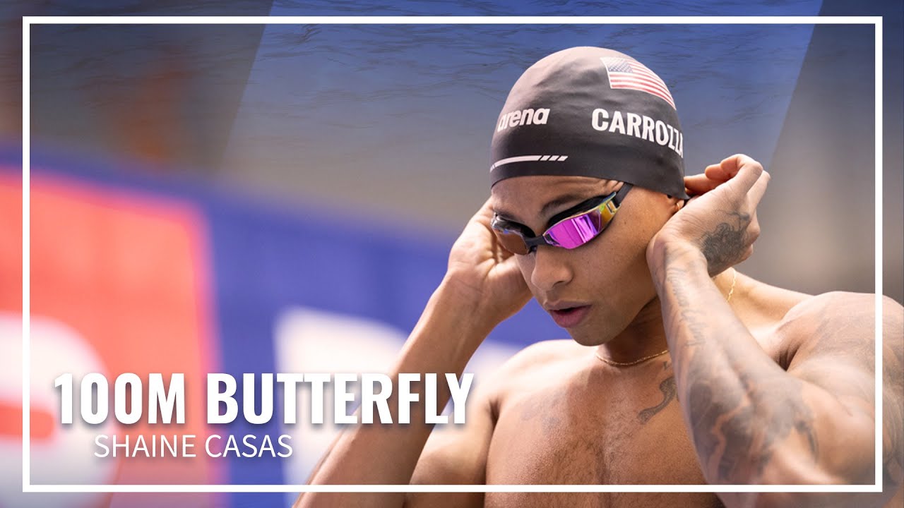 Shaine Casas Fastest Time in 100M Butterfly | TYR Pro Swim Series