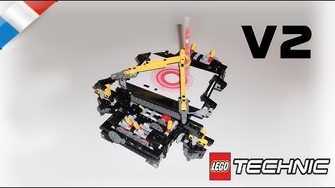 Lego Technic - Spirograph V2 - Drawing machine