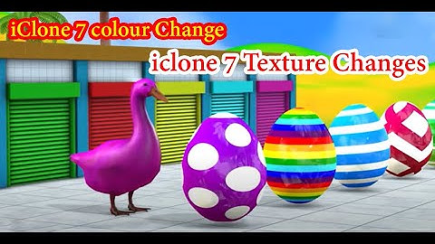 iClone 7 Color Change | iclone 7 Texture Changes | iclone 7 Material | iclone 7 tutorial Hindi