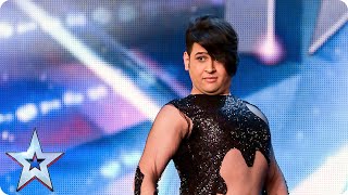 Belly Dancer Armans Hips Dont Lie Britains Got Talent 2015