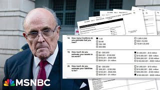 Rudy Giuliani's bad week continues as he files for Chapter 11 bankruptcy in New York