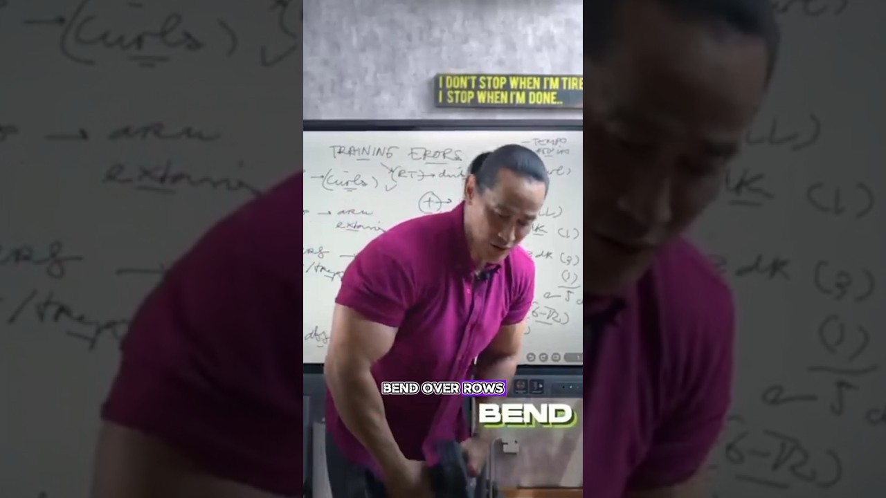 ADE RAI KESALAHAN UMUM BEND OVER ROW  