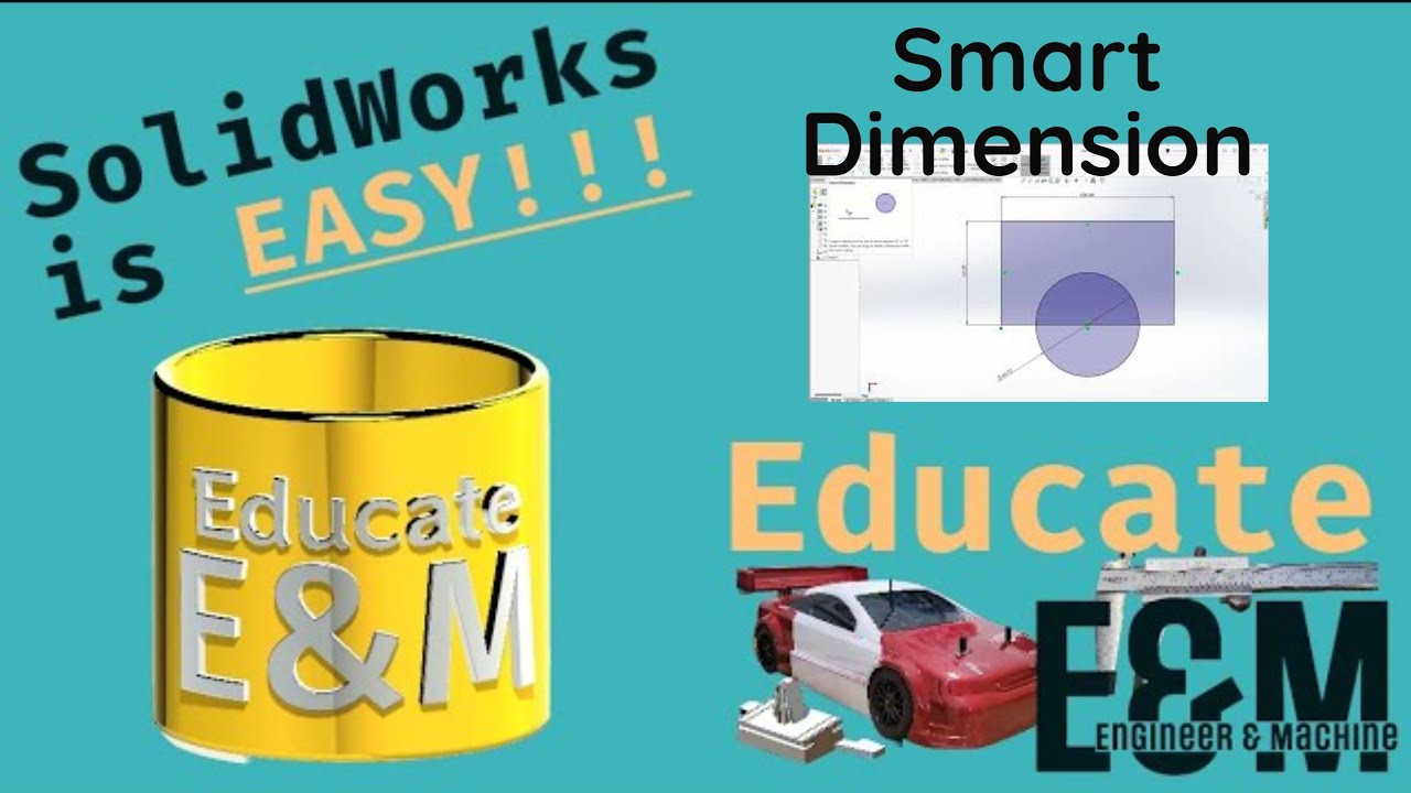 Mastering SolidWorks: Fully Constrain Your Sketch with Smart Dimension Tool