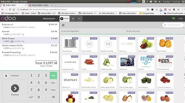 Odoo POS Drag And Drop Orderlines