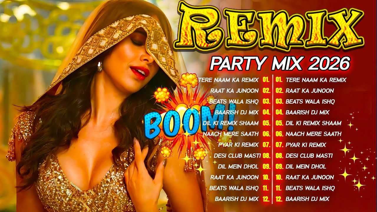 🔥 Latest Bollywood DJ Nonstop Party Mashup 2025 | Dance Remix Songs 🎉