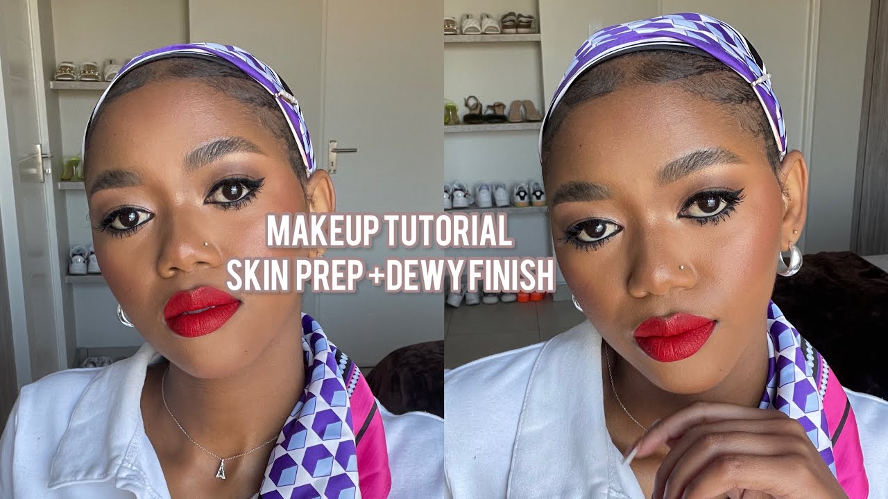 Make up tutorial: Skin prep||Perfect base||Dewy look