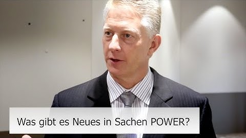 Doug Balog über IBM POWER Systeme