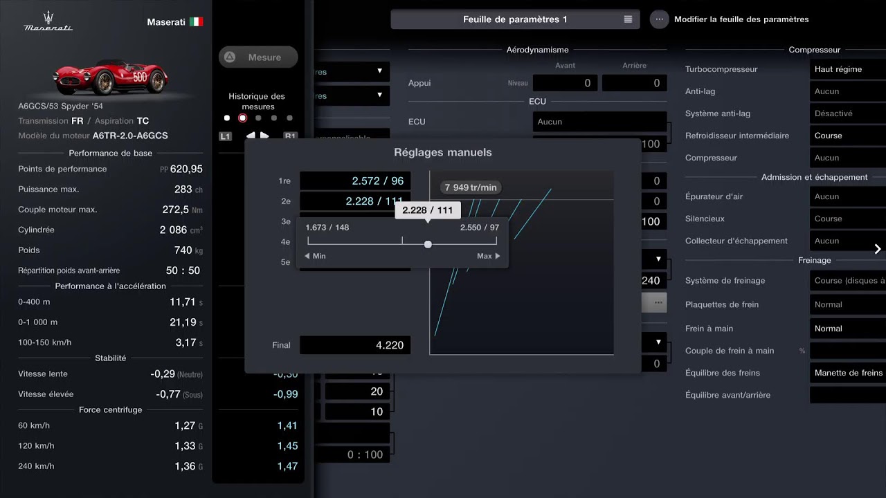GT71.65.PSVR 2.T598. Mea Culpa Le Power Pack est Cool.Mème sans réglage il faut trouver ca Caisse!!!