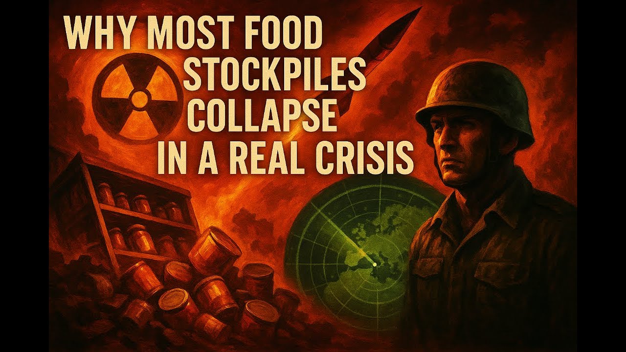 Why Most Food Stockpiles Collapse in a Real Crisis