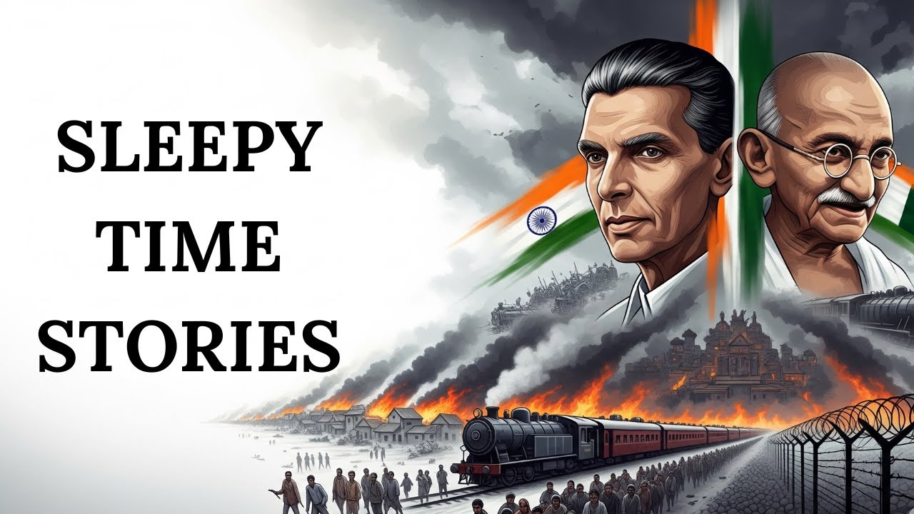 Sleepy Time Stories | The 1947 Partition Explained: Jinnah, Gandhi, and the Birth of Two Nations