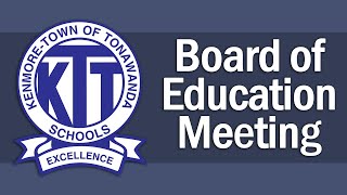 Ken-Ton UFSD Wednesday November 12 2025 - Board of Education Meeting