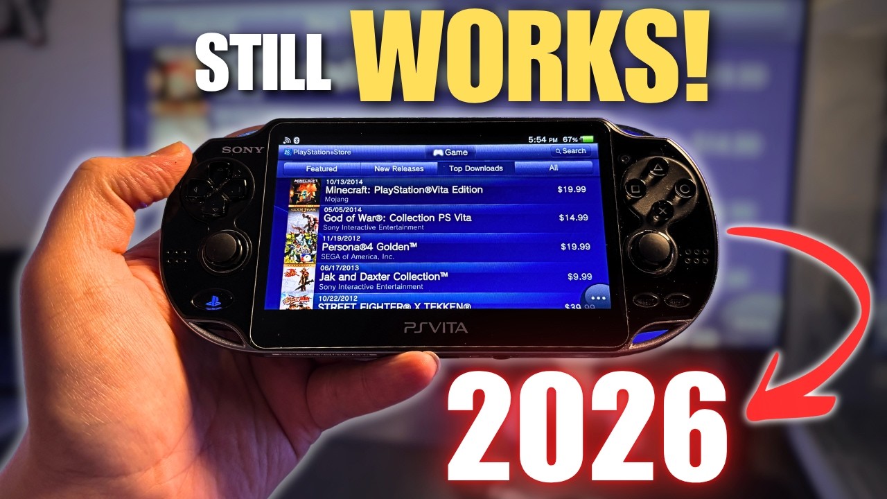 Exploring The PlayStation Vita Online Store In 2026… - YouTube