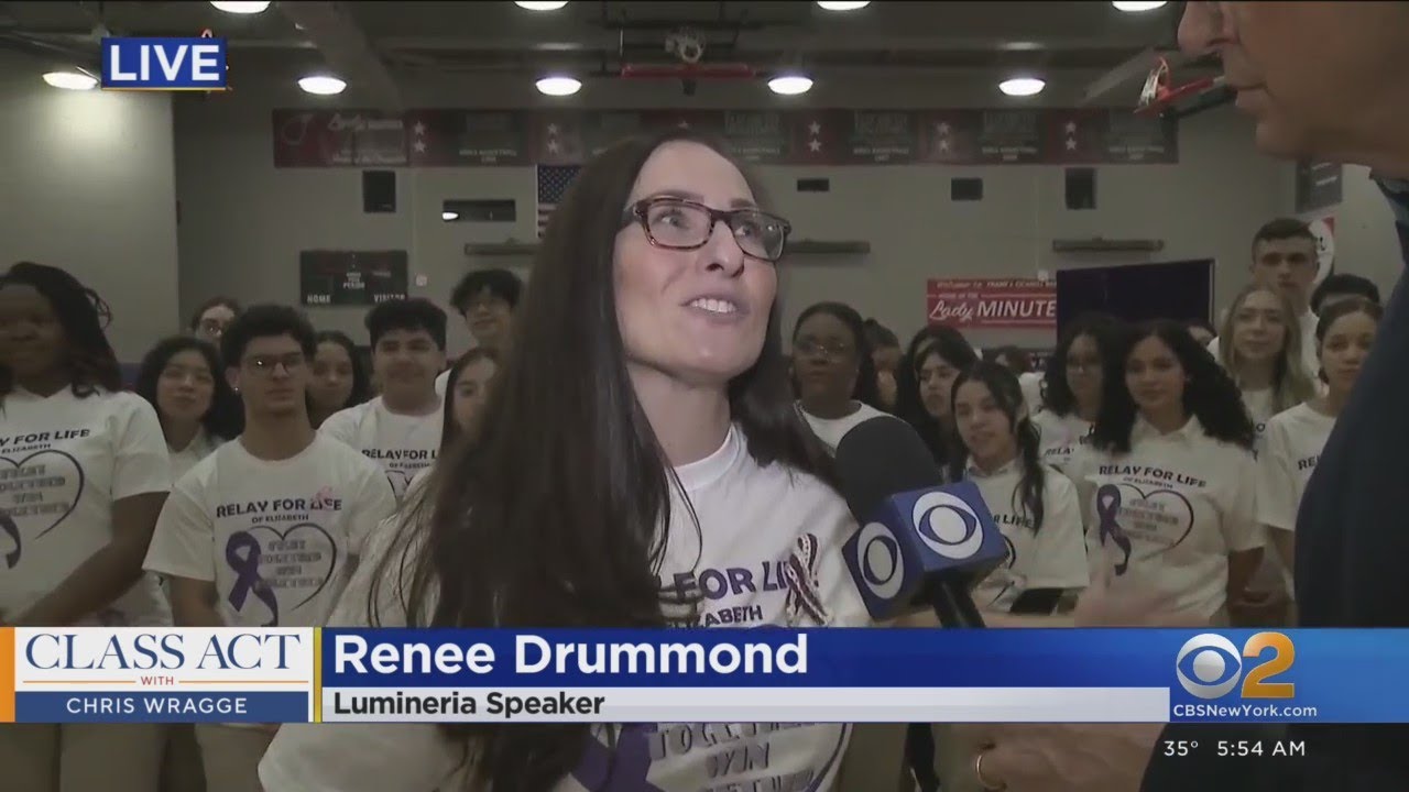 Renee Drummond chosen to speak at Elizabeth's luminaria ceremony