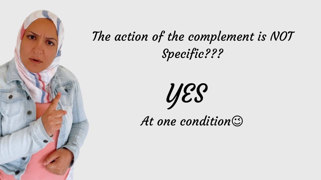 Specific Complement The action of the complement is Not specific 12LS - YouTube