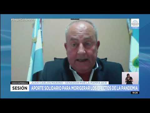 SDOR. JUAN CARLOS MARINO - SESIÓN ESPECIAL 04-12-20