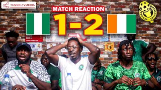 Nigeria 1-2 Côte d'Ivoire | Full Fan Reactions | Ekong Kessie Haller