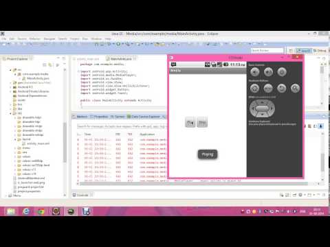 11. Creating a Media Player Applet