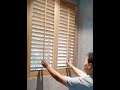 Wood Plantation Shutters Manufacturer