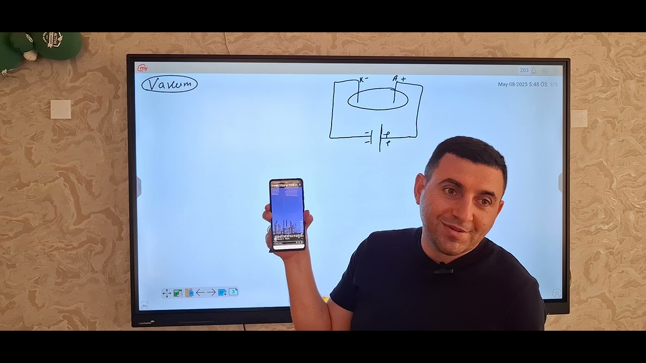 Müxtəlif mühitlərdə elektrik cərəyanı.