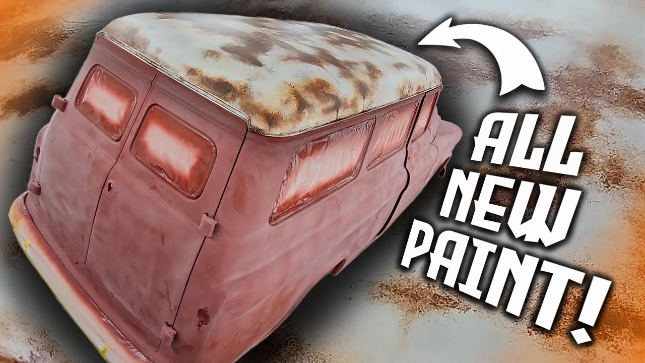 How to: Custom Patina Paintjob!  - 1956 GMC Suburban (Part 1)