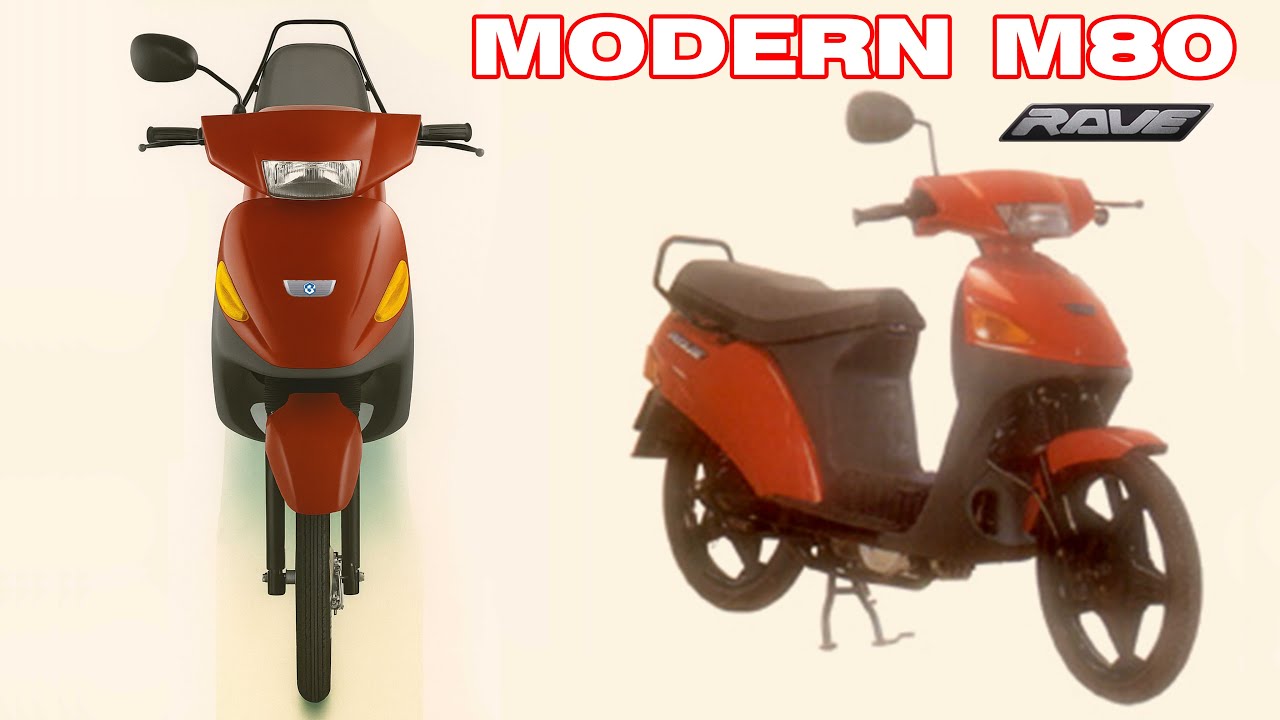 Bajaj Rave:Bajaj M80 के प्लेटफार्म पर बनायी गयी थी ये गाड़ी! Bajaj Rave ...