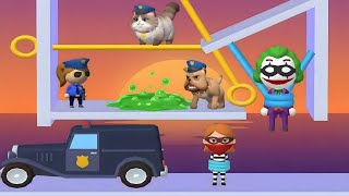 Squid Pin game | Pull The Pin | Best Mobile Puzzle Game | iOs Android Gameplay Walkthrough | Part 1 screenshot 1