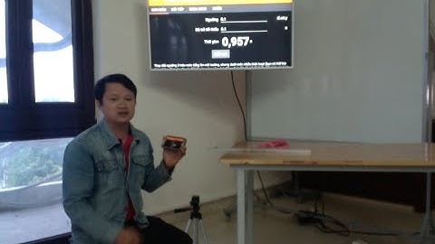 Đo gia tốc rơi tự do chỉ bằng smartphone