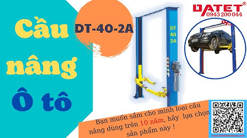 Cầu nâng Ô tô 2 trụ có cổng DT-4.0-2A (Hàng êm ái, thép dày chất lượng)