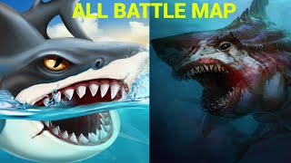BATTLE MAP 1 - 100 ALL SHARK UNLOCKED | Shark World screenshot 4