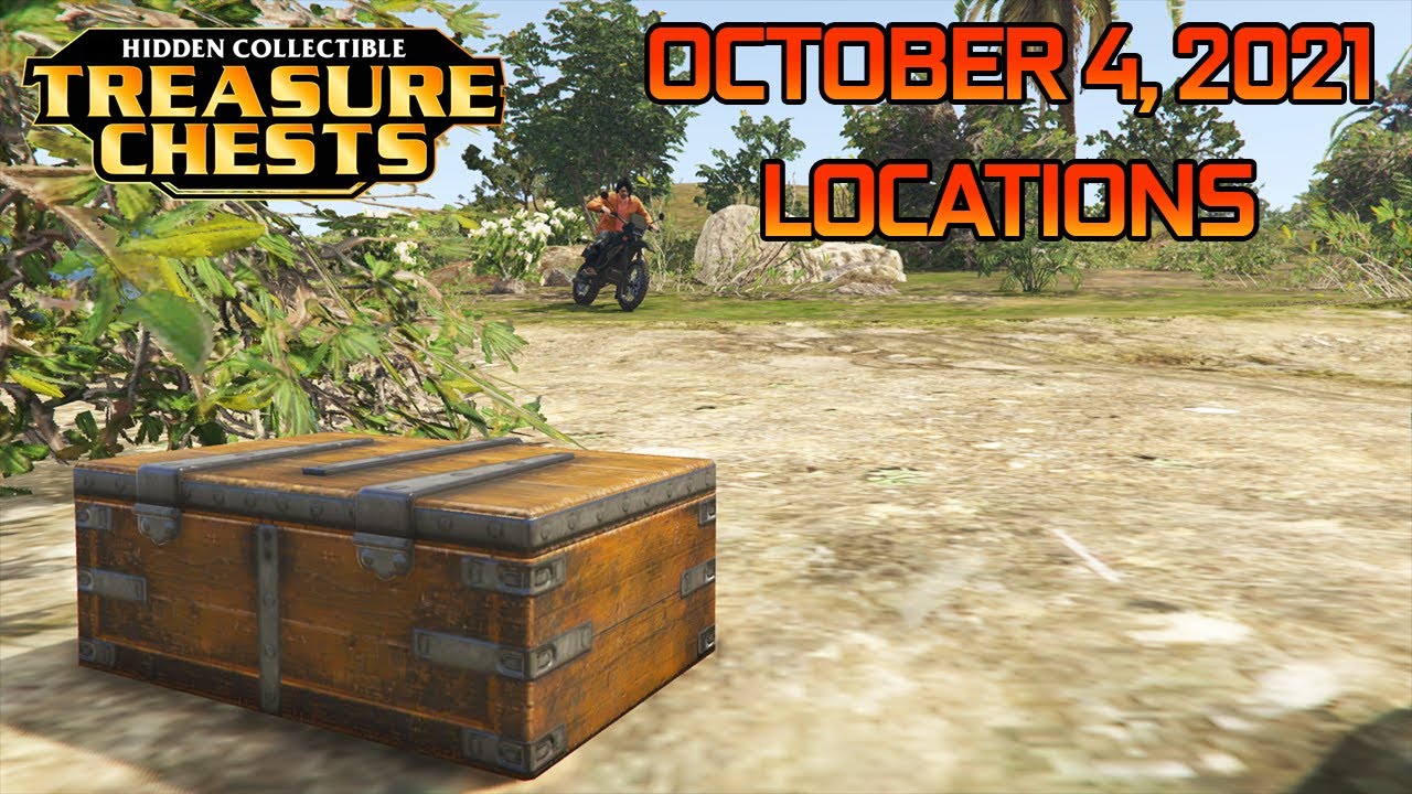 CAYO PERICO Treasure Chest Locations October 4, 2021 Daily