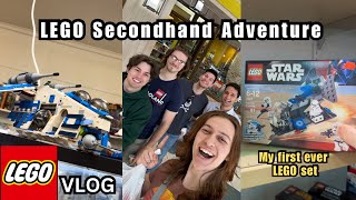 Exploring and learning about secondhand LEGO stores ￼  :Vlog