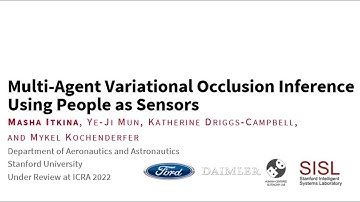 Multi-agent variational occlusion inference using people as sensors