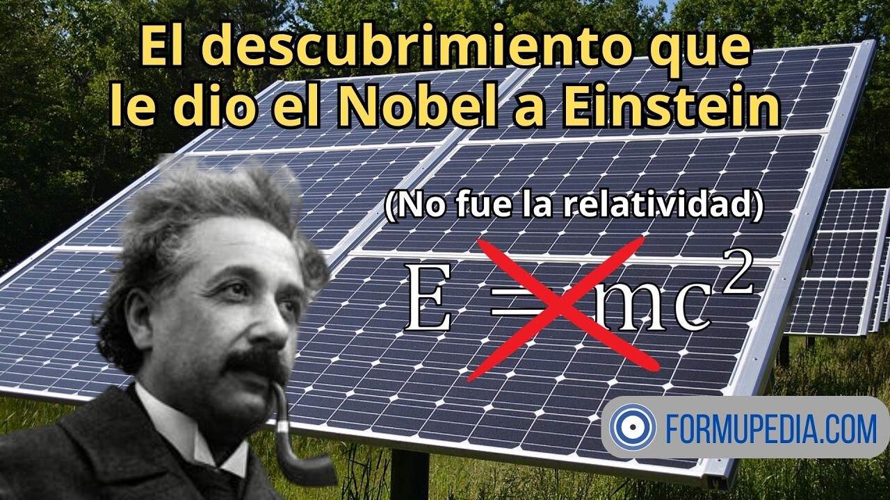 ¿Por qué ganó Einstein el Nobel? (¿¡no es por RELATIVIDAD!?)
