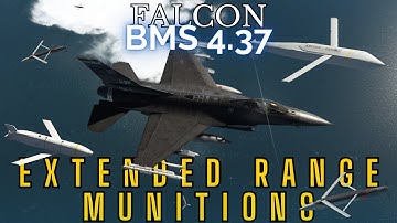 Falcon BMS 4.37 Tutorial - Extended Range Munitions - GBU-39, AGM-154, AGM-158