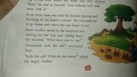 Class 4 English Literature Chapter 4 lecture 3 Summary