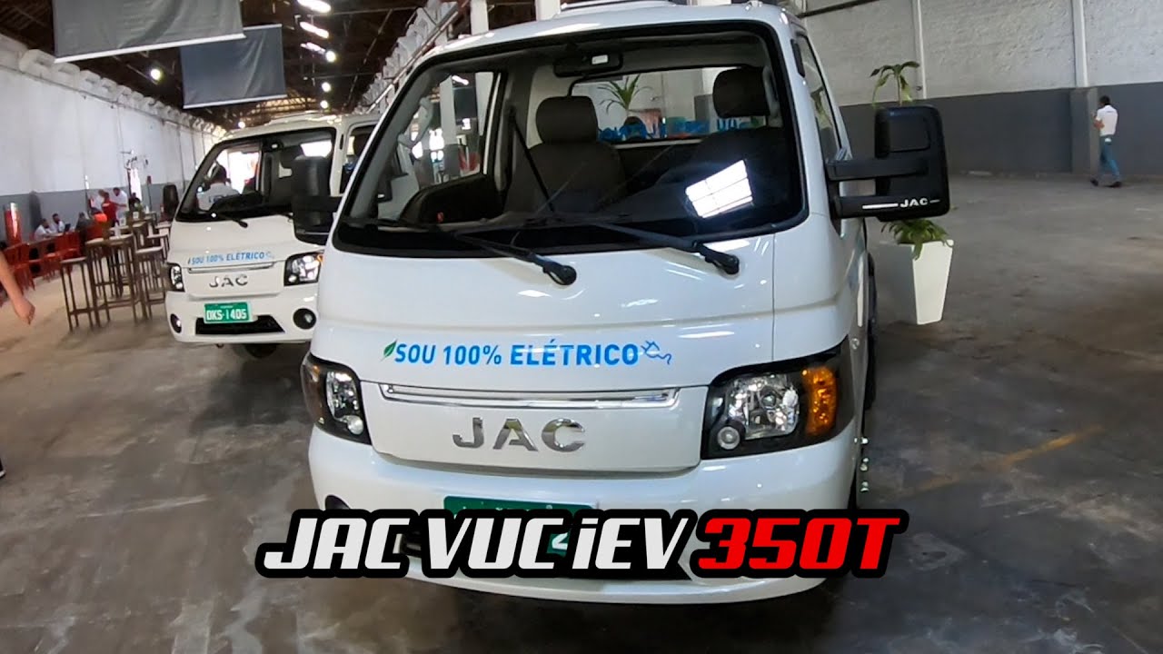 JAC VUC iEV 350T - Elétrico - Primeiro VUC elétrico do Brasil