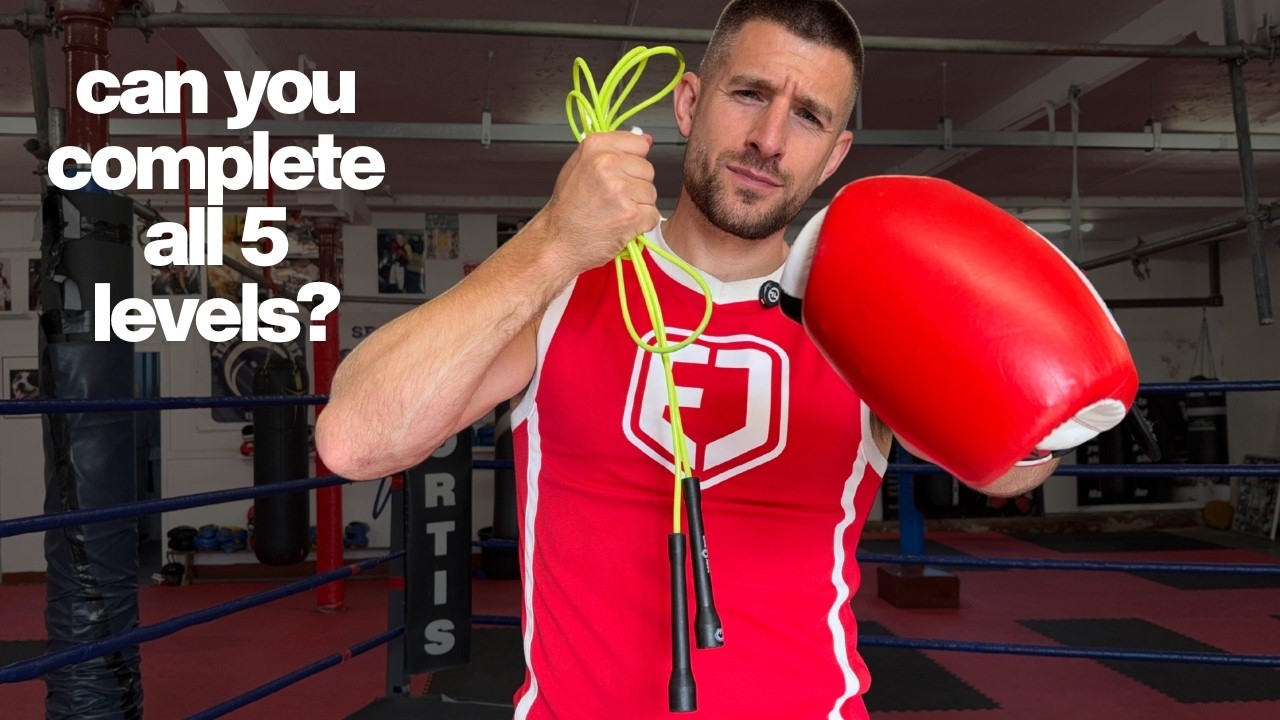 5 трюков со скакалкой, которые ОБЯЗАТЕЛЬНО должен освоить каждый начинающий боксер (уровни 1-5)