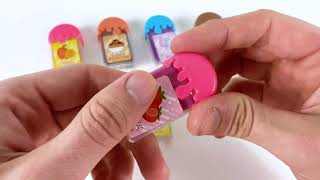 Unboxing 144 Scented Erasers 